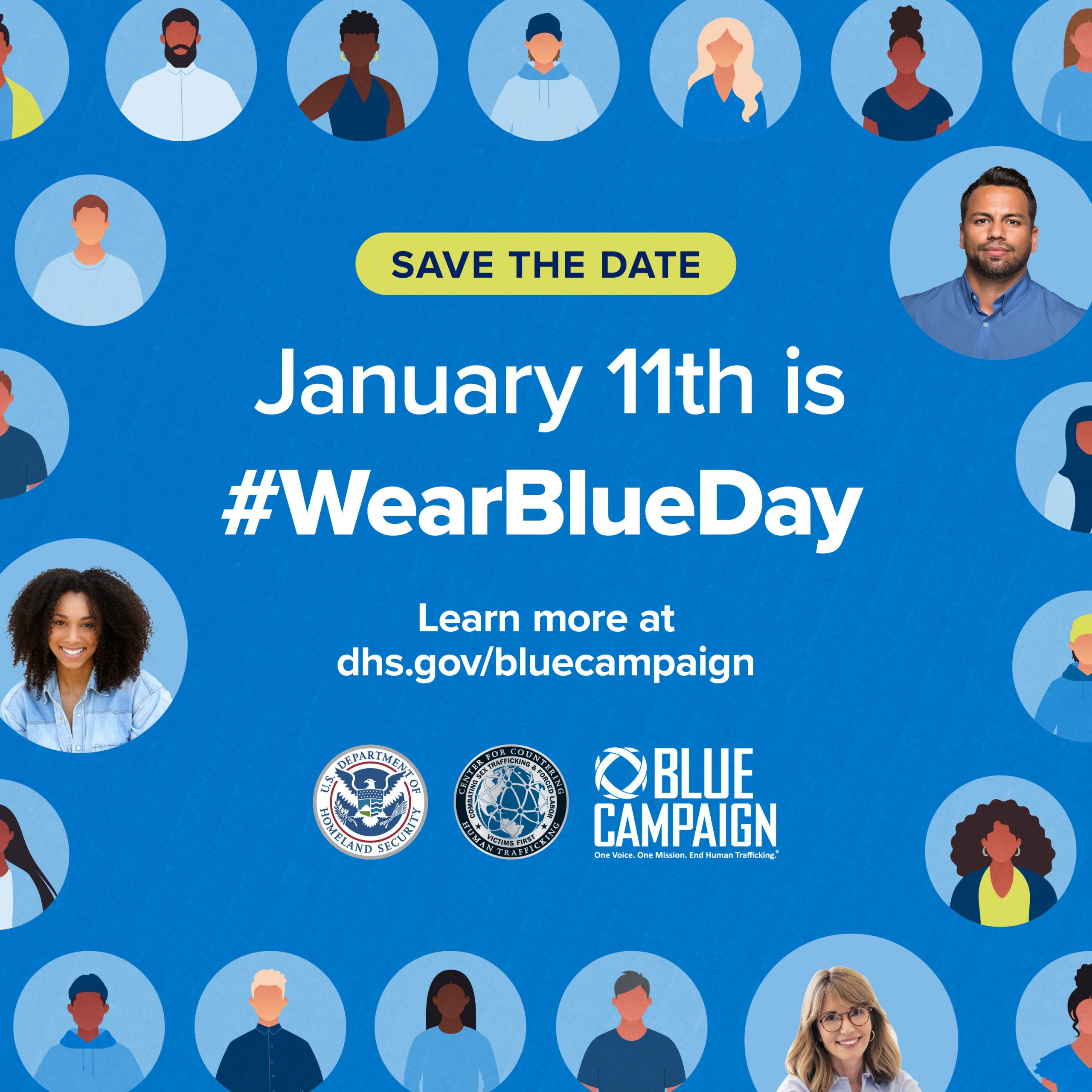 Wear Blue! DHS Blue Campaign